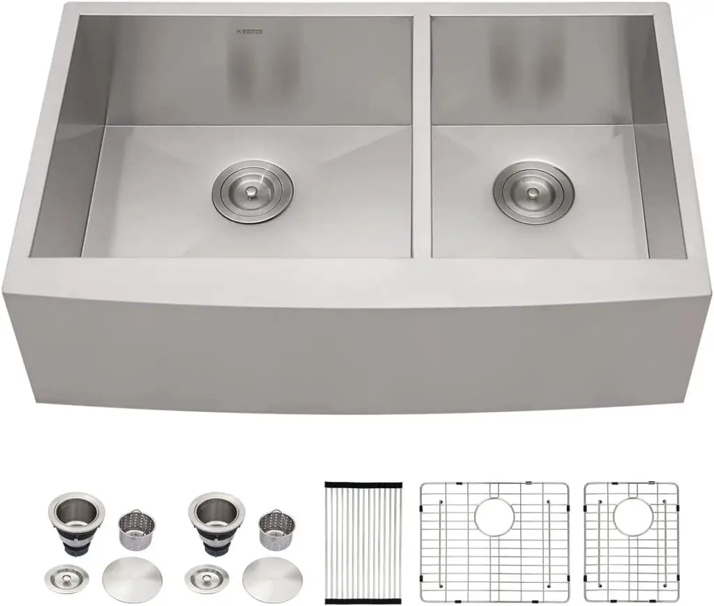 best double bowl kitchen sinks